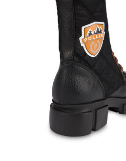 Aspen Patch Boots calfskin combat boots Photo 5
