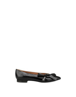 Ballerine in naplak Ribbon Logo Photo 1