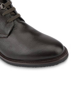 Classic Rubber calfskin ankle boots Photo 5