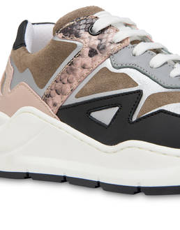 Sneakers in crosta e pelle New Kite Photo 4