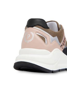 Sneakers in crosta e pelle New Kite Photo 5