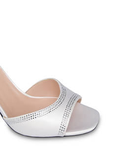 Ice Garden satin sandals Photo 4