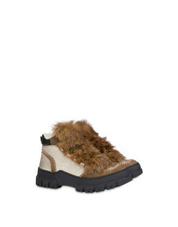 Winter Sound laminated drummed calfskin desert boot Photo 2