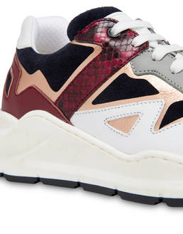 Sneakers in crosta e pelle New Kite Photo 4