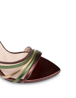 Laminated nappa leather Evening Sandals Photo 4