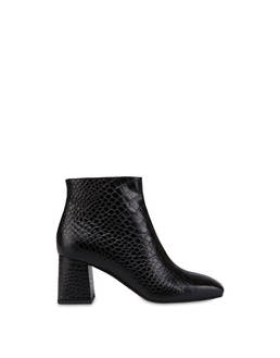 Sloane Square calfskin croc-print ankle boots Photo 1