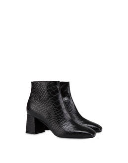 Sloane Square calfskin croc-print ankle boots Photo 2