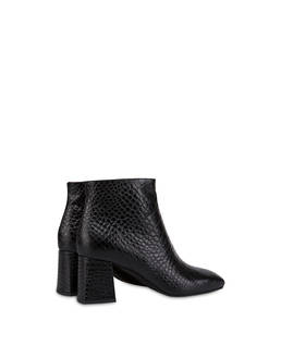 Sloane Square calfskin croc-print ankle boots Photo 3