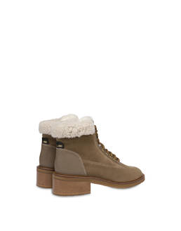 Frost Line suede leather and calfskin ankle boots Photo 3
