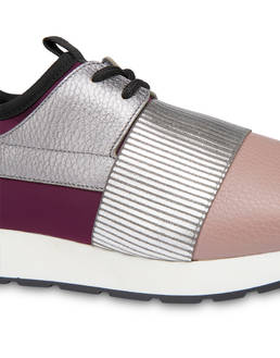Shiny Elastic Run slip-on sneakers Photo 4
