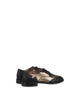 Stringate derby in vitello e nappa laminata From Texas To Colorado Photo 3