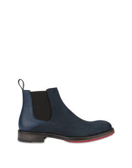 Mezzadro Beatles in calfskin with a moose print and nubuck Photo 1