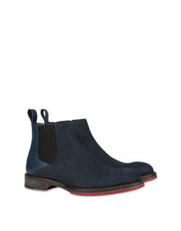 Mezzadro Beatles in calfskin with a moose print and nubuck Photo 2