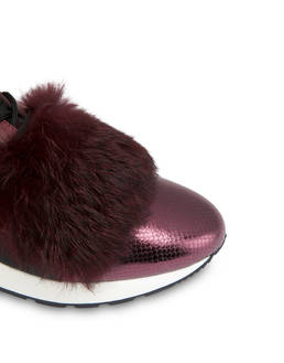 Sneakers slip-on Fur Elastic Run Photo 4