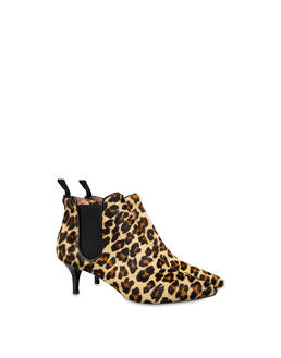 Snow Leopard spotted pony ankle boots Photo 2