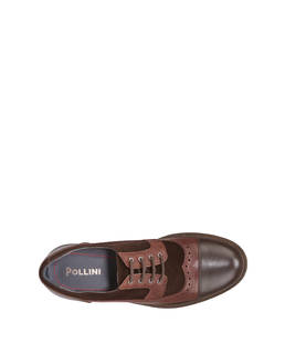 Derby in split leather and kidskin Photo 3