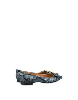 Breakfast At Tiffany's python print leather ballet flats Photo 3