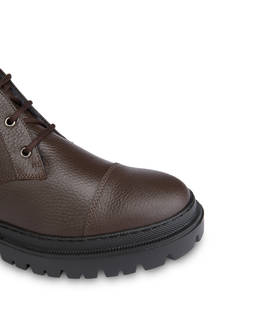 Wellington calfskin moose ankle boots Photo 5