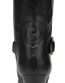 Stivali alti in vitello Buckle Notes Photo 5