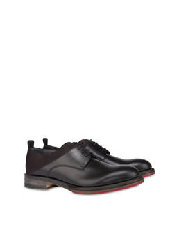 Mezzadro derby in moose print calfskin and nubuck Photo 2
