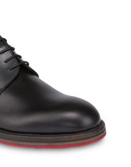 Mezzadro derby in moose print calfskin and nubuck Photo 5