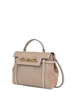 Borsa a mano in vitello bottalato Giulietta Clamp Photo 2