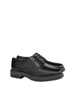 Climber derby in split leather and kidskin Photo 2