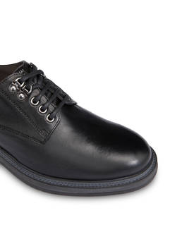 Climber derby in split leather and kidskin Photo 5