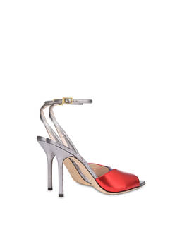 Tricolor laminated nappa leather Evening Sandals Photo 3