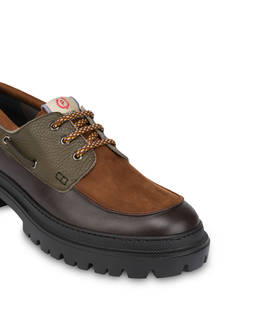 Winter Boat calfskin and nubuck derby Photo 5
