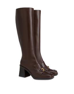 Buckle Notes calfskin boots Photo 2