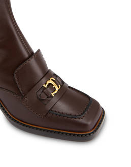 Buckle Notes calfskin boots Photo 4