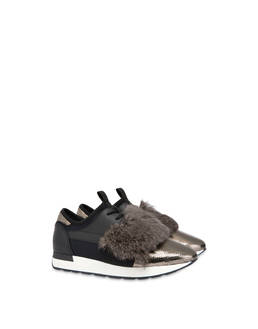 Sneakers slip-on Fur Elastic Run Photo 2