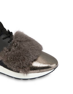 Sneakers slip-on Fur Elastic Run Photo 4