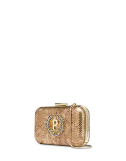 Ice Garden rigid clutch bag Photo 2