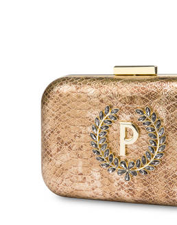 Ice Garden rigid clutch bag Photo 5