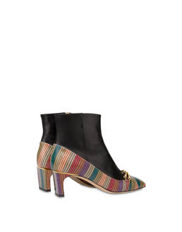 Ankle boots in elaphe and Giulietta Clamp calfskin Photo 3