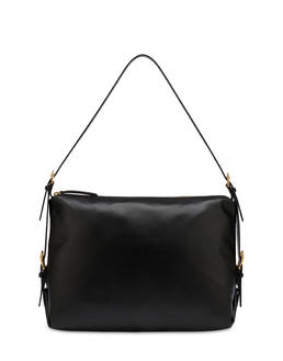 Buckle Notes calfskin hobo bag Photo 1