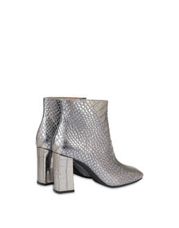 Sloane Square croc print laminated ankle boots Photo 3