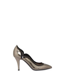 Regina aminated décolleté with python print Photo 1
