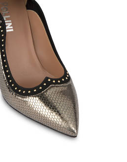 Regina aminated décolleté with python print Photo 4