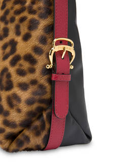 Leopard pony hobo bag Photo 5