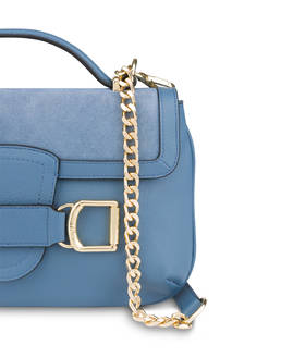 Borsa a mano in vitello granato e crosta Annabelle Photo 5