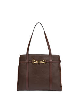 Giulietta Clamp tumbled calfskin shopping bag Photo 1