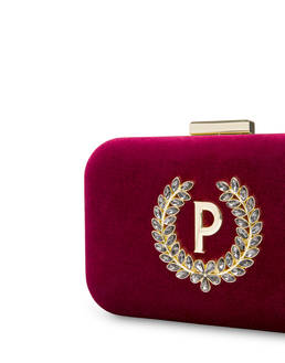 Ice Garden rigid clutch bag Photo 5