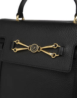 Giulietta Clamp tumbled calfskin handbag Photo 5