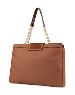 Borsa a spalla in vitello granato e crosta Annabelle Photo 3