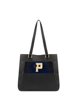 Capitol Peak crocodile double handle bag Photo 1