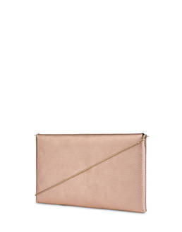 Mail clutchbag in laminated tumbled calfskin Photo 3