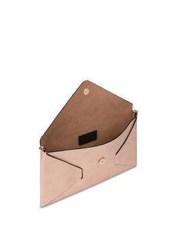 Mail clutchbag in laminated tumbled calfskin Photo 4